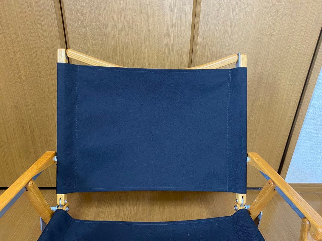 美品★良品★カーミットチェア★ブラック黒キャンプ