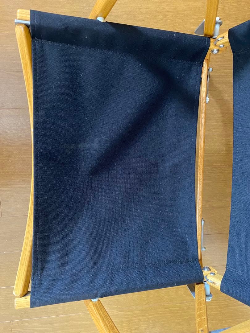 美品★良品★カーミットチェア★ブラック黒キャンプ