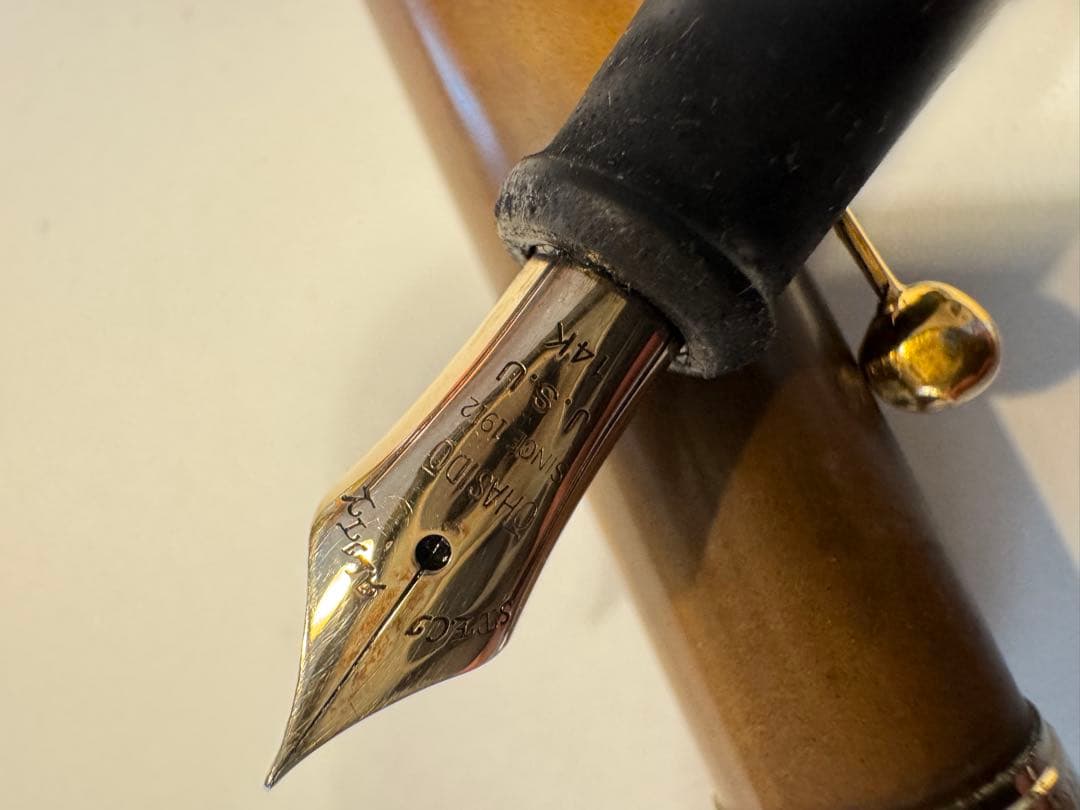 大橋堂 万年筆 K14 14金