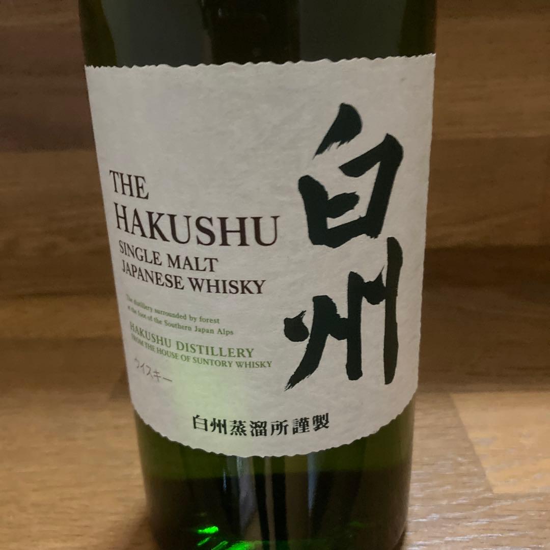 【新品未開封】白州 シングルモルト 700ml サントリー 箱なし