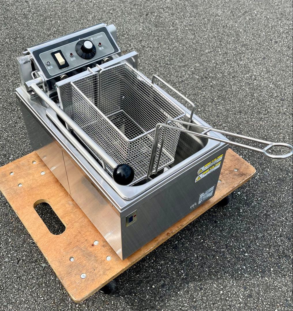 フジマック業務用卓上電気フライヤー 3相200V 8リットル