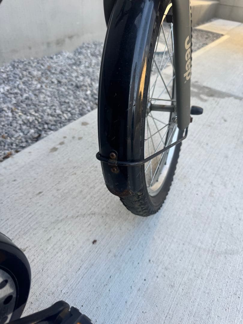 【引き取り限定】Jeep 子供用自転車 18インチ オリーブグリーン