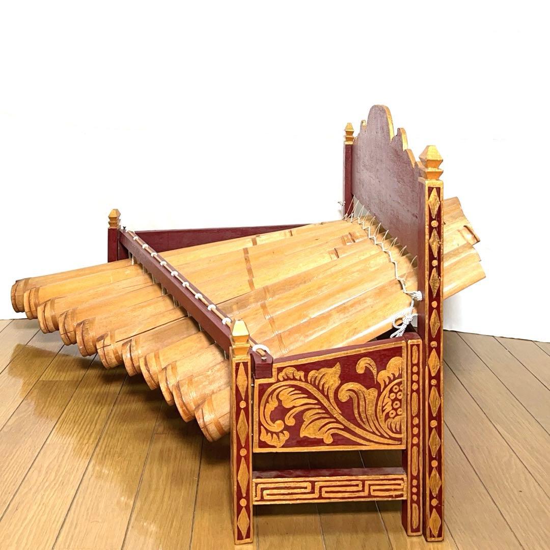 竹製ガムラン　木琴　民族楽器