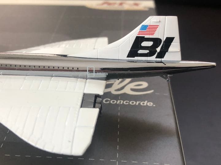 航空機・ヘリコプター Jet-X 1/400 Concorde BRANIFF Chrome