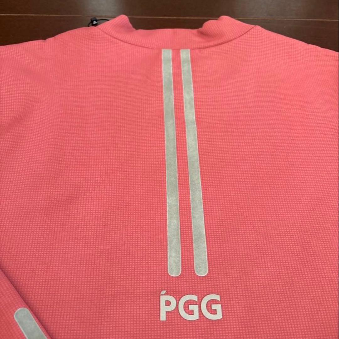 パーリーゲイツ　PGGストレッチダンボール裏起毛セットアップピンクサイズ1