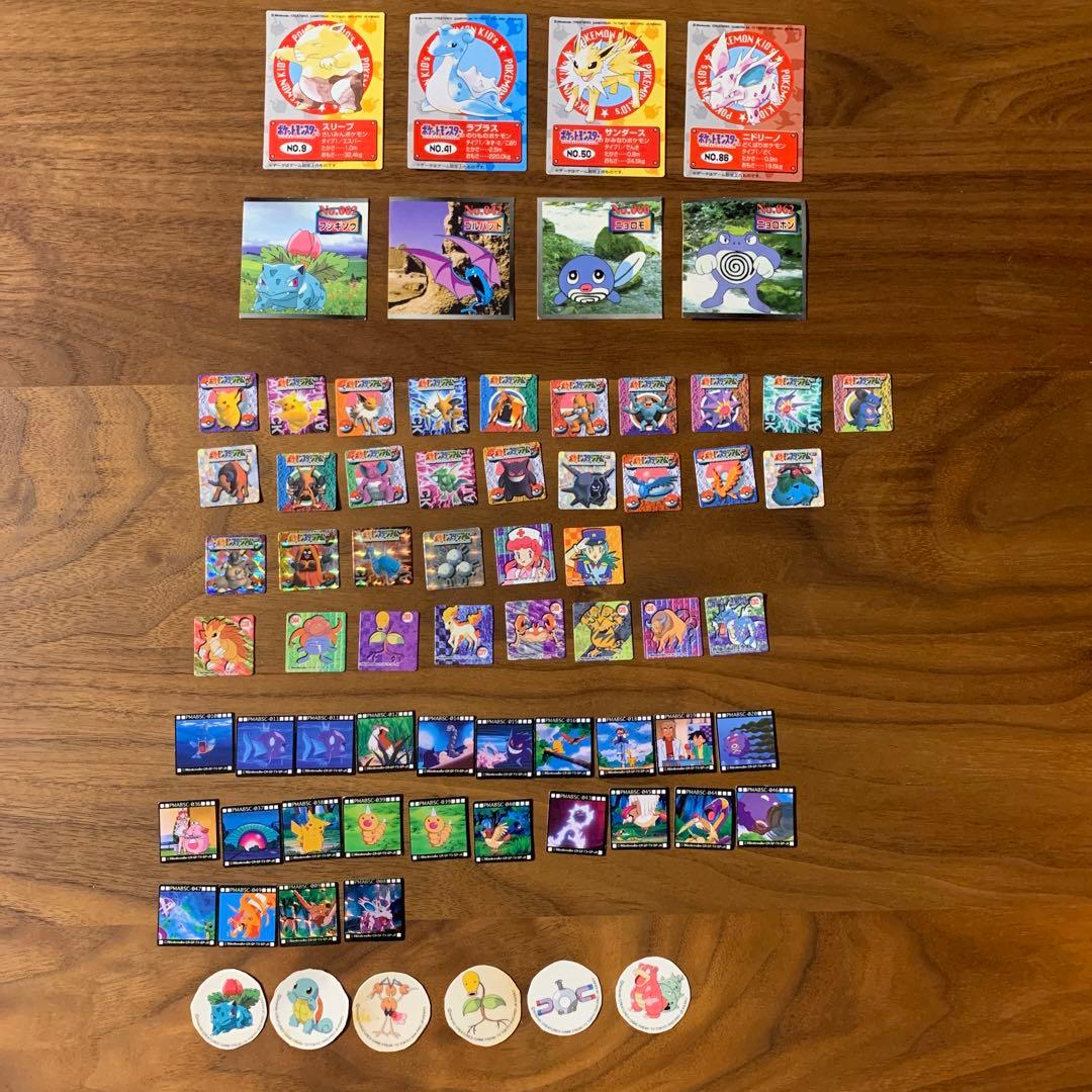 ポケモンカード コレクション 約60枚+おまけシール6枚 ミニカード トップサン