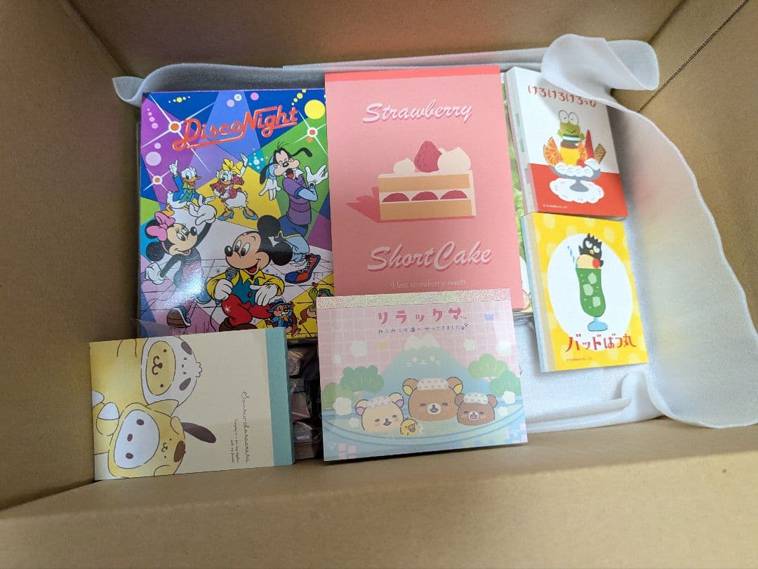 メモ帳　シール大量ぼっくすB　８０サイズ