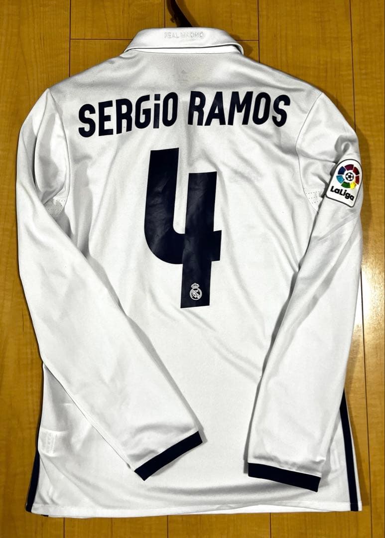 【長袖正規品】レアルマドリード 2016/17 セルヒオラモス ユニフォーム