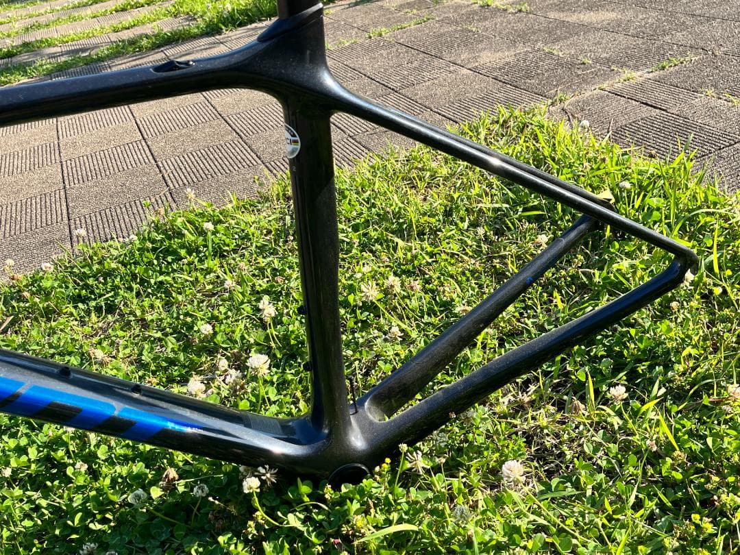 たこちゃんGIANT TCR カーボンフレーム ブラック/ブルー