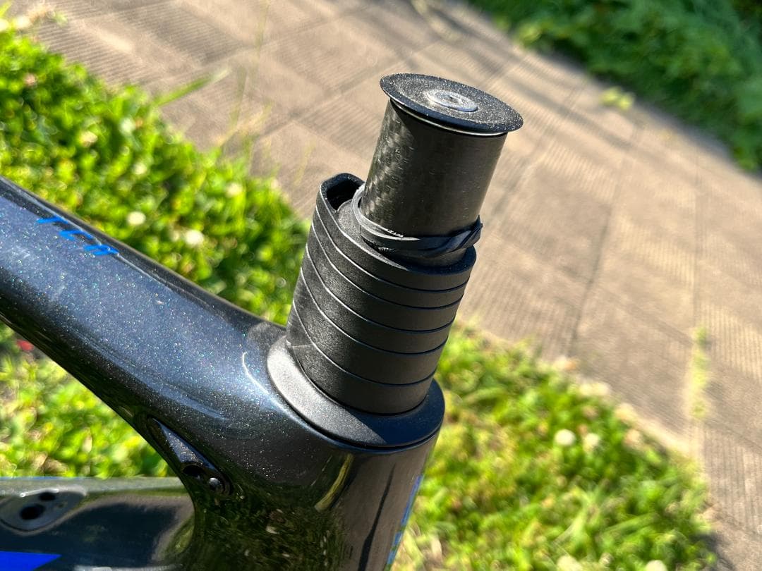 たこちゃんGIANT TCR カーボンフレーム ブラック/ブルー