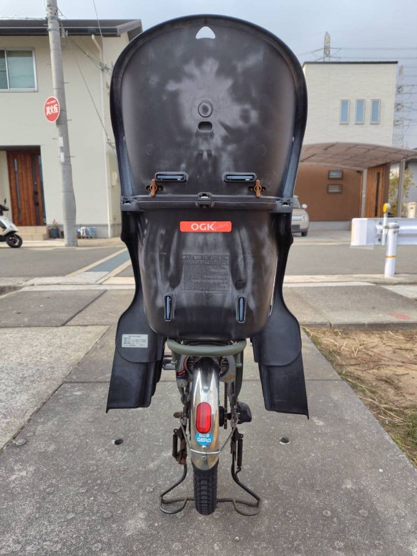 姫路市手渡し限定　子供乗せ自転車　ブリジストン　トートボックススモール