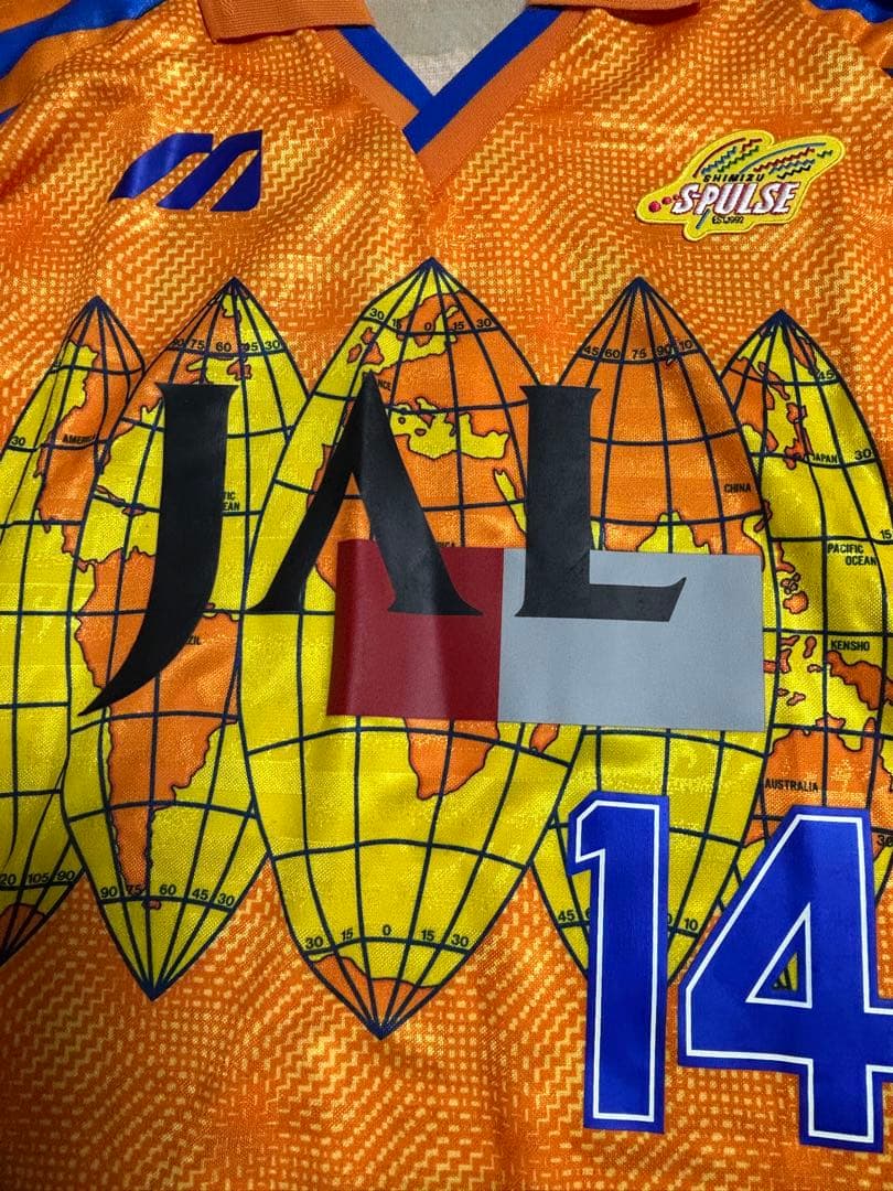 ■【未使用】清水エスパルス 選手支給 93-96 長袖 ユニフォーム