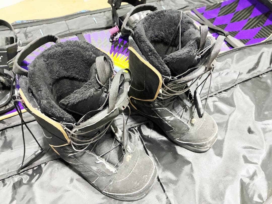 ★SALOMON RIDE ビンディング ブーツ他【スノーボードセット】FRPY