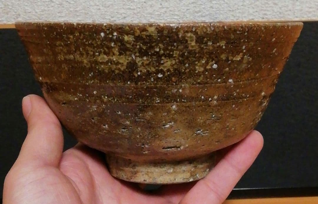 千漢鳳作　高麗　茶碗　共箱　茶道具