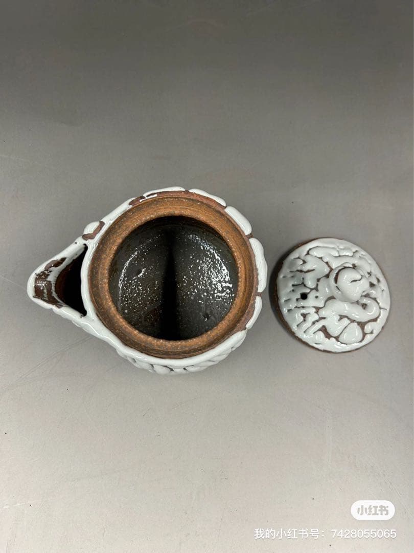 萩焼　山根清玩造茶道具￼ 送料込み［モモ］