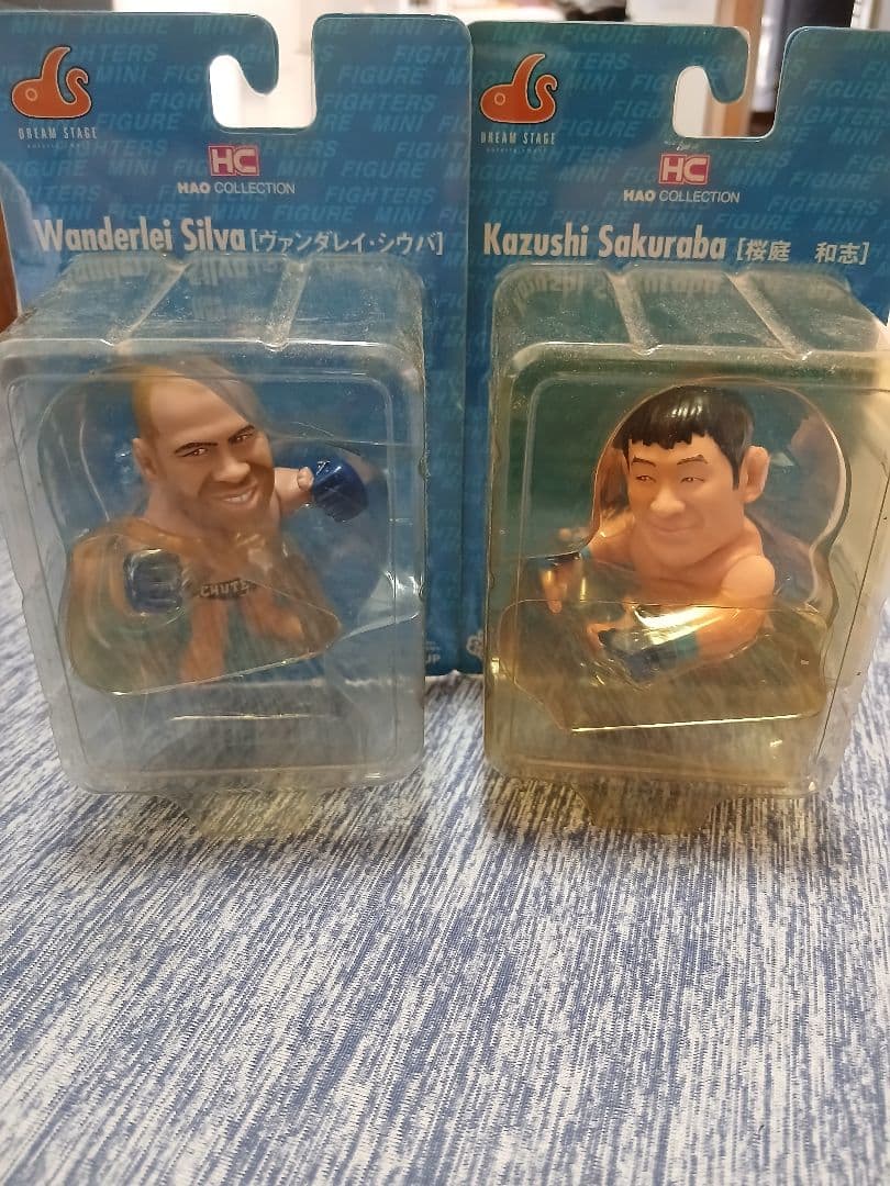 HAO COLLECTION 桜庭和志　ヴァンダレイシウバ ソフビ セット　ミニ
