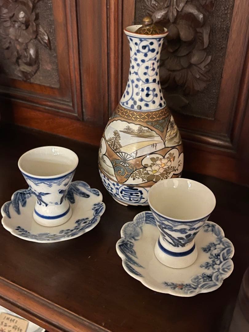 【大正時代？】アンティーク食器九谷焼