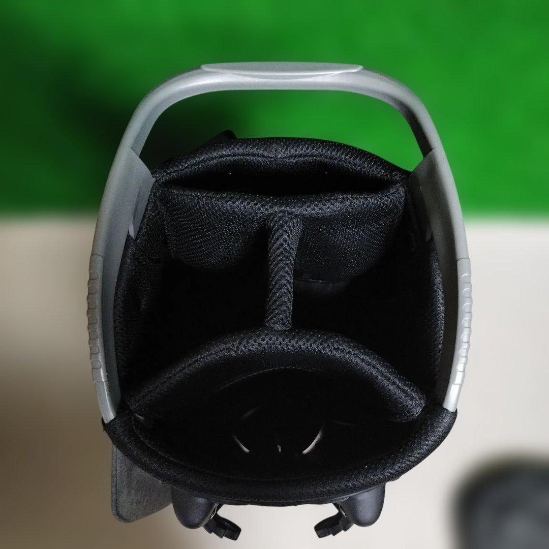 美品　TIGORA スタンド式 グレー キャディバッグint
