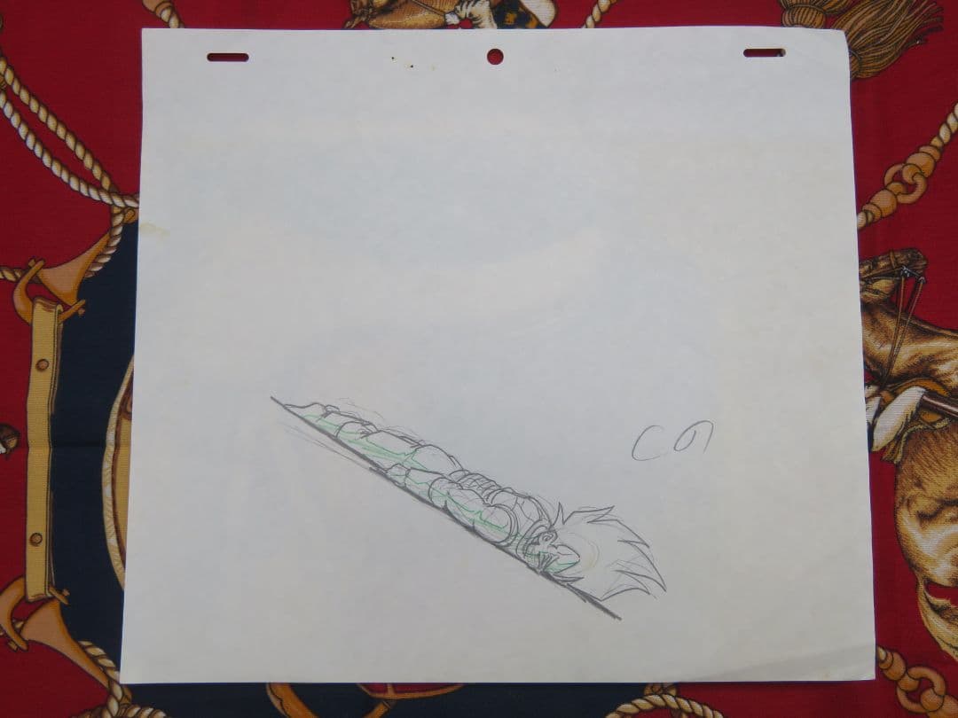 メ*ロ様 ドラゴンボール セル画 原画 フリーザ ベジータ 当時品