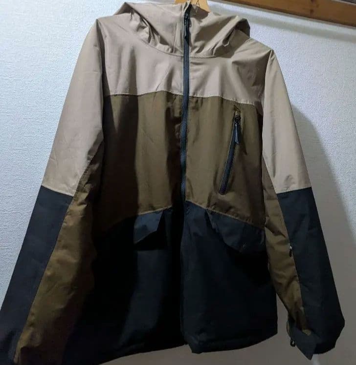 ブラウン/ブラック スノーボードウェア