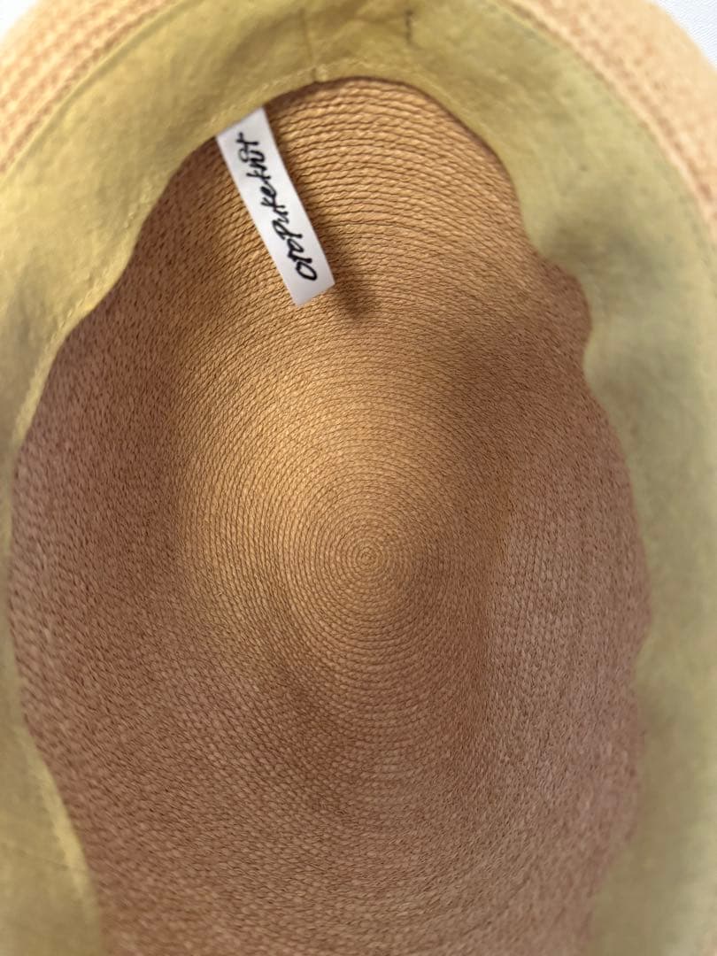 【otopukeknit】オトプケニット夏の帽子　Lサイズ