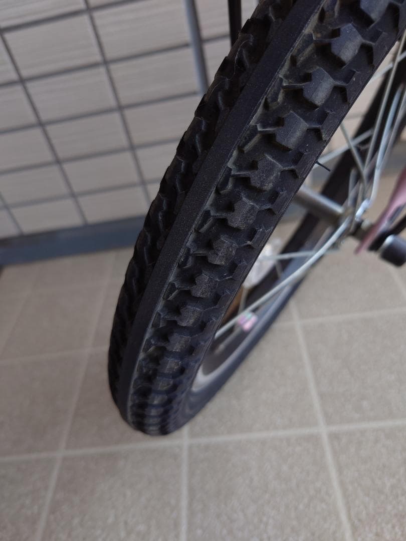 あんな【bikke m ビッケ】子供用自転車 オールドローズ 16インチ