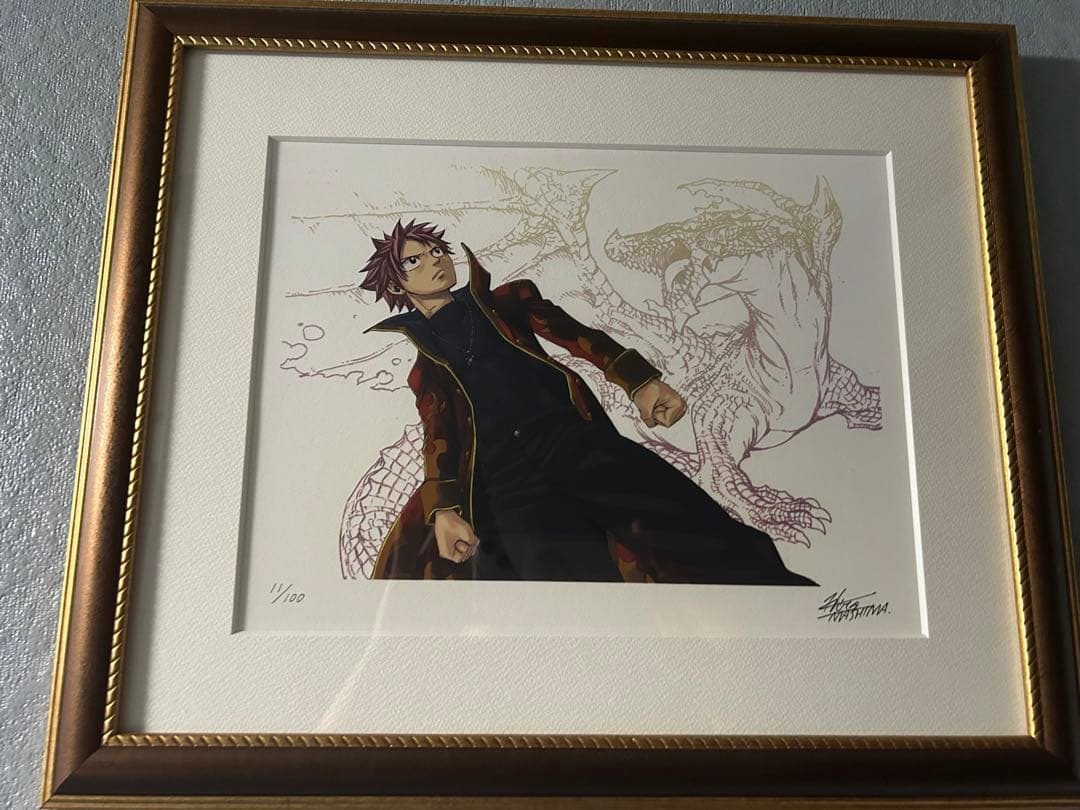 FAIRY TAIL ナツ　版画