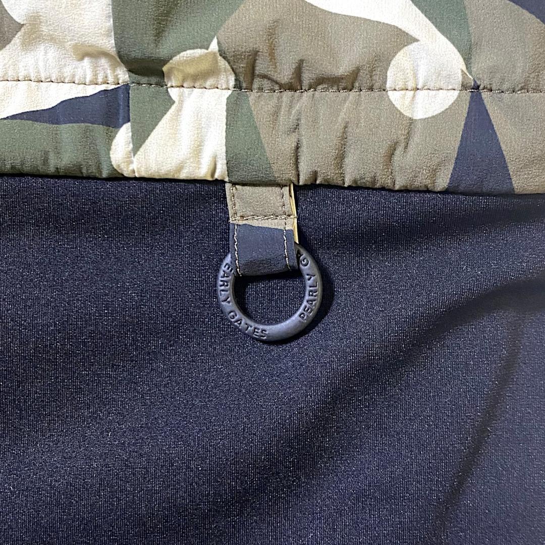 1 新品 パーリーゲイツ 定価5.9万 ビッグロゴ ロングジャケット カモドット