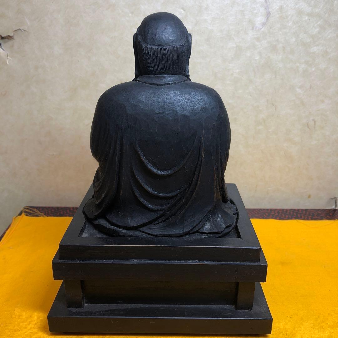 木彫り木造武田元光像？