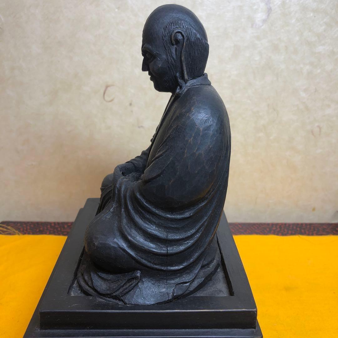 木彫り木造武田元光像？