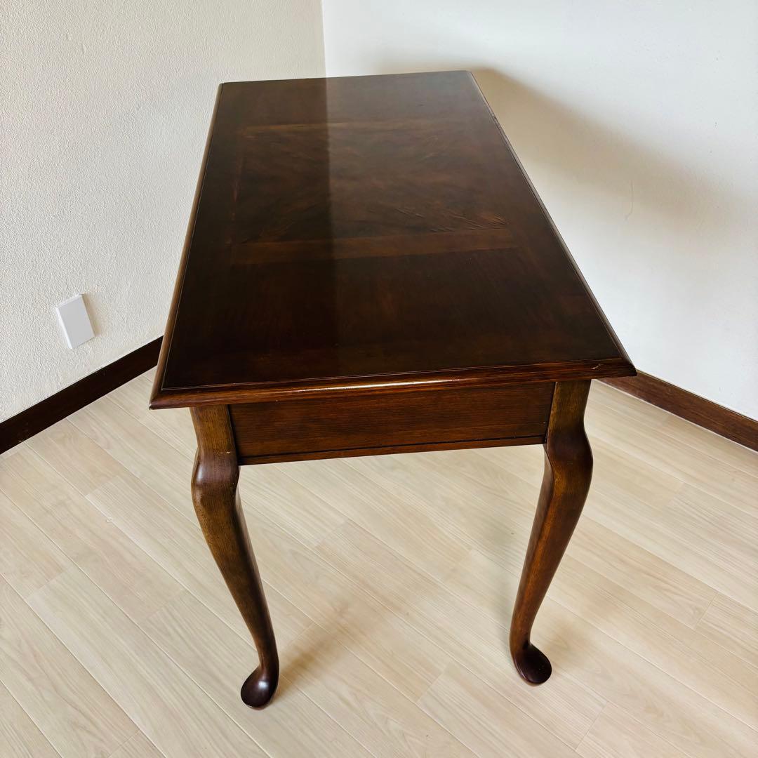 【希少品】　vintage アンティーク調　デスク　猫足　送料込み