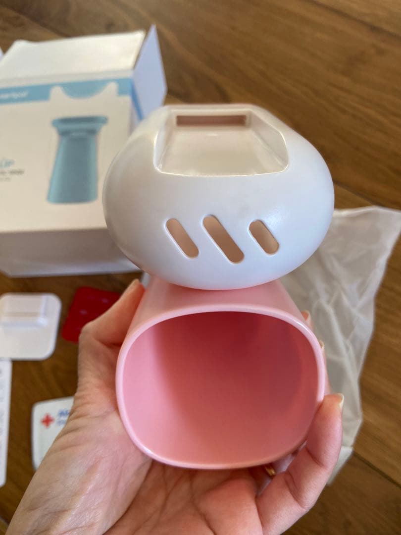 HOBIVA 歯ブラシ カップ 磁気 ホルダー スタンド コップ 歯磨き