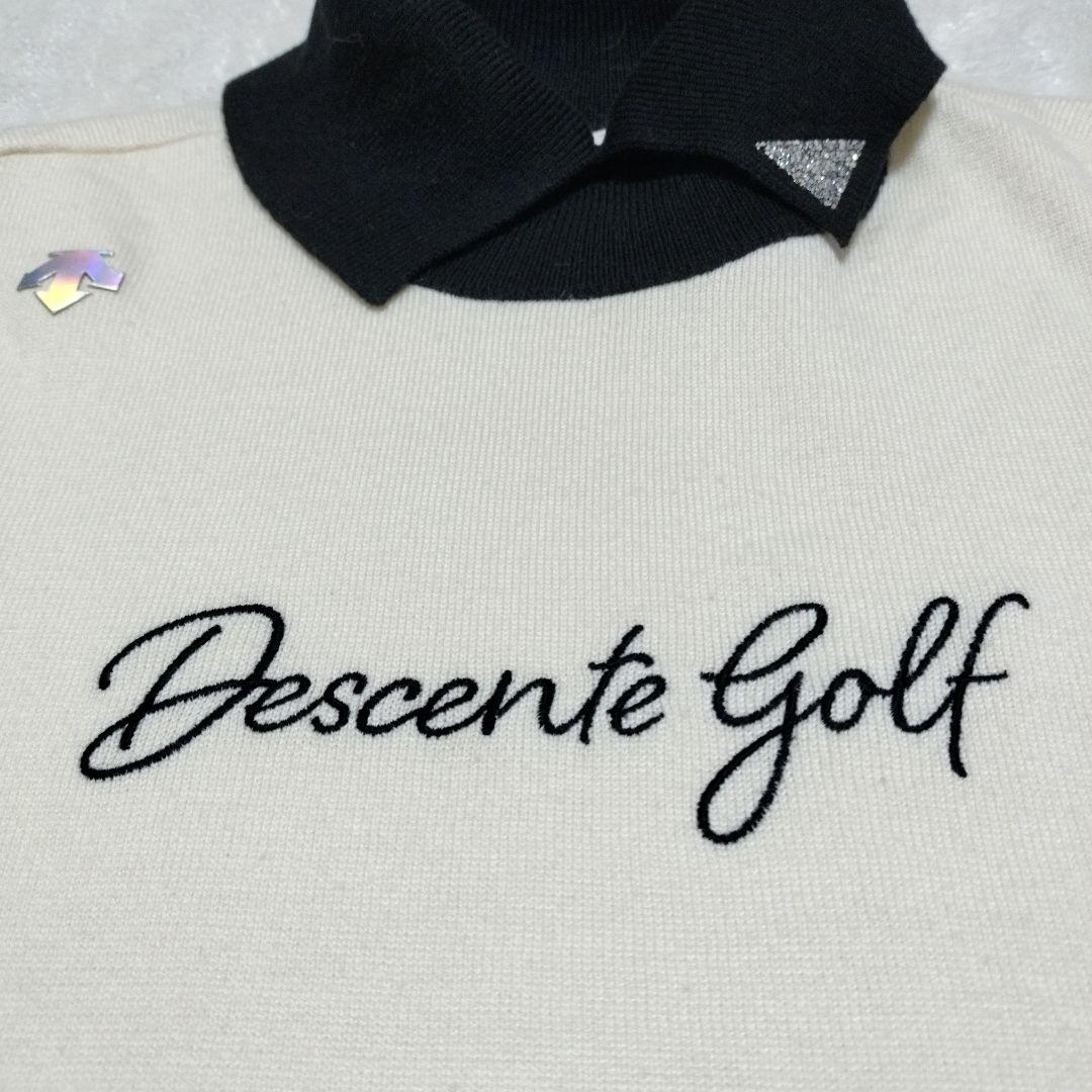 DESCENTEGOLFLUXECollectionスワロフスキーセーター М