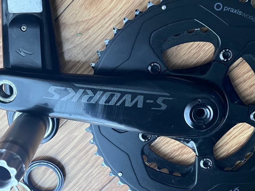 スペシャライズド パワーメーター付きクランクセット 170mm 52/36t