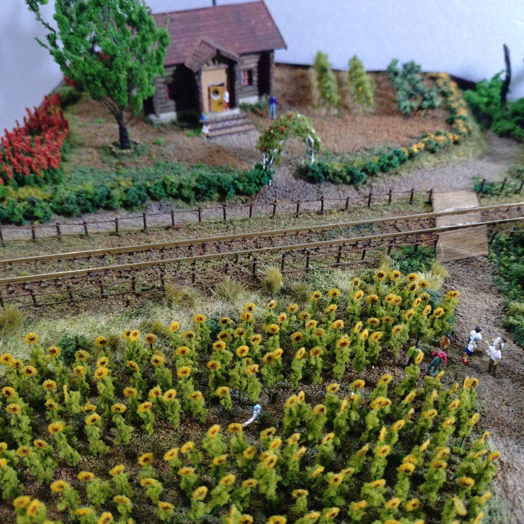 ジオラマ【60✕43cm程度】　Nゲージサイズ?　レール幅（9mm）