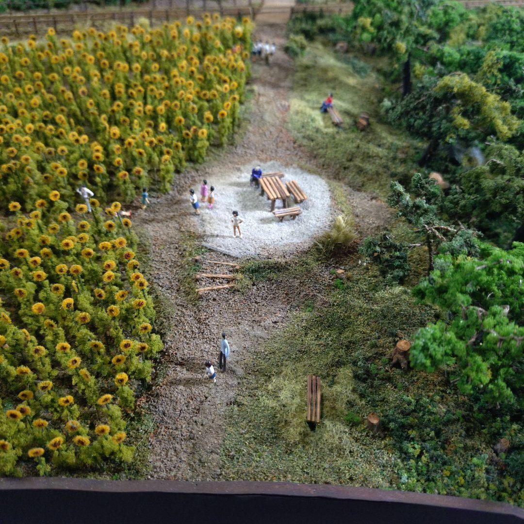 ジオラマ【60✕43cm程度】　Nゲージサイズ?　レール幅（9mm）