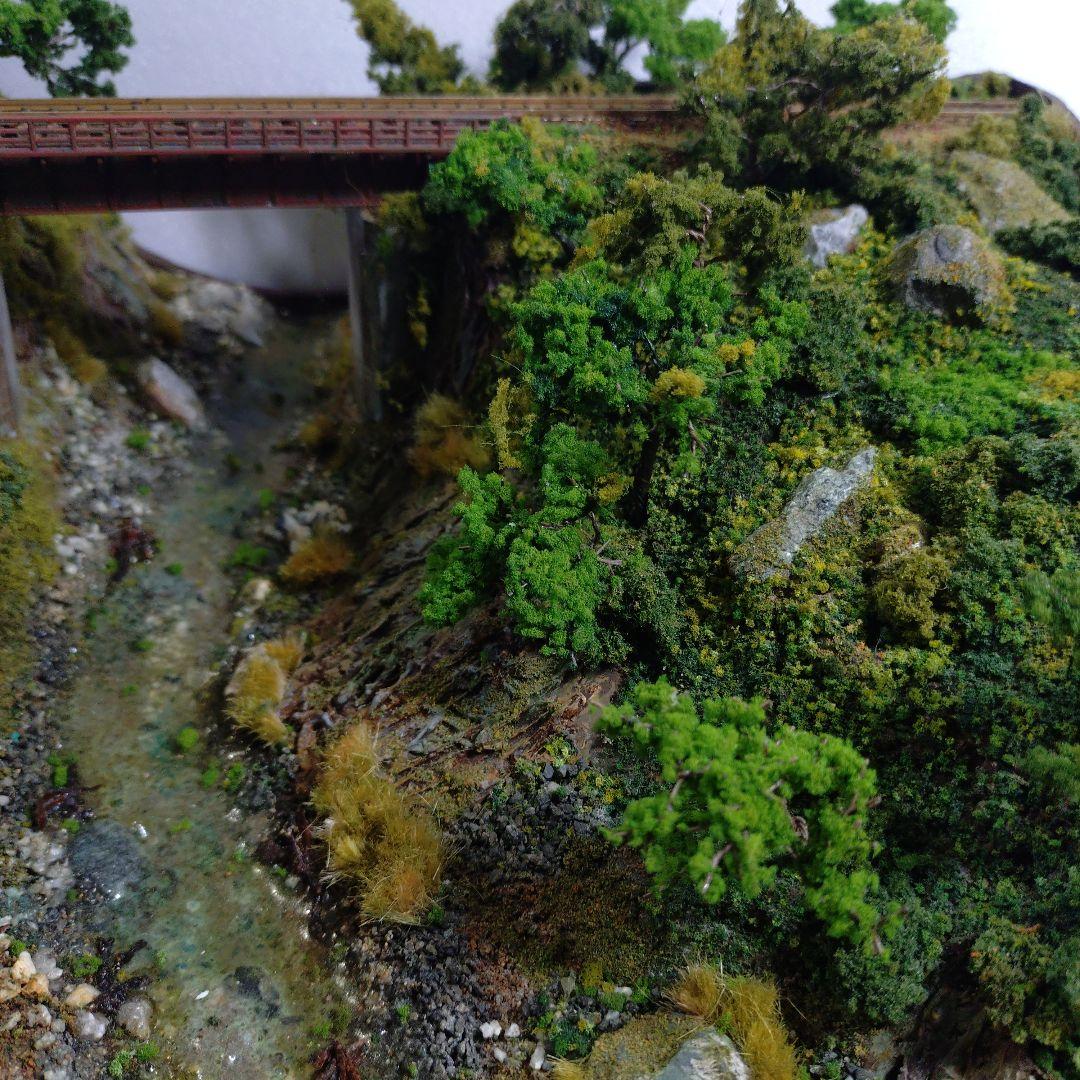 ジオラマ【60✕43cm程度】　Nゲージサイズ?　レール幅（9mm）