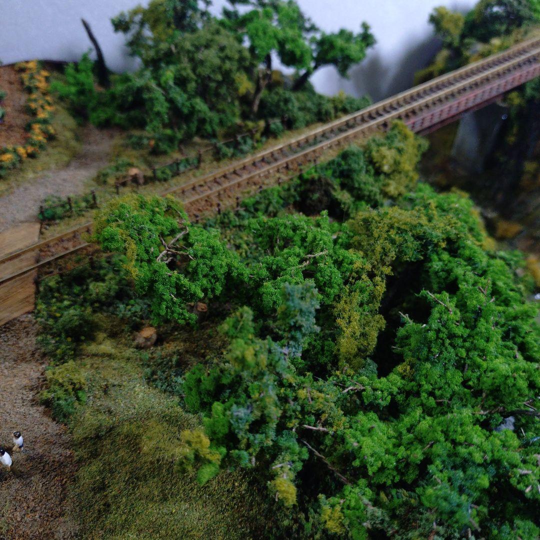 ジオラマ【60✕43cm程度】　Nゲージサイズ?　レール幅（9mm）