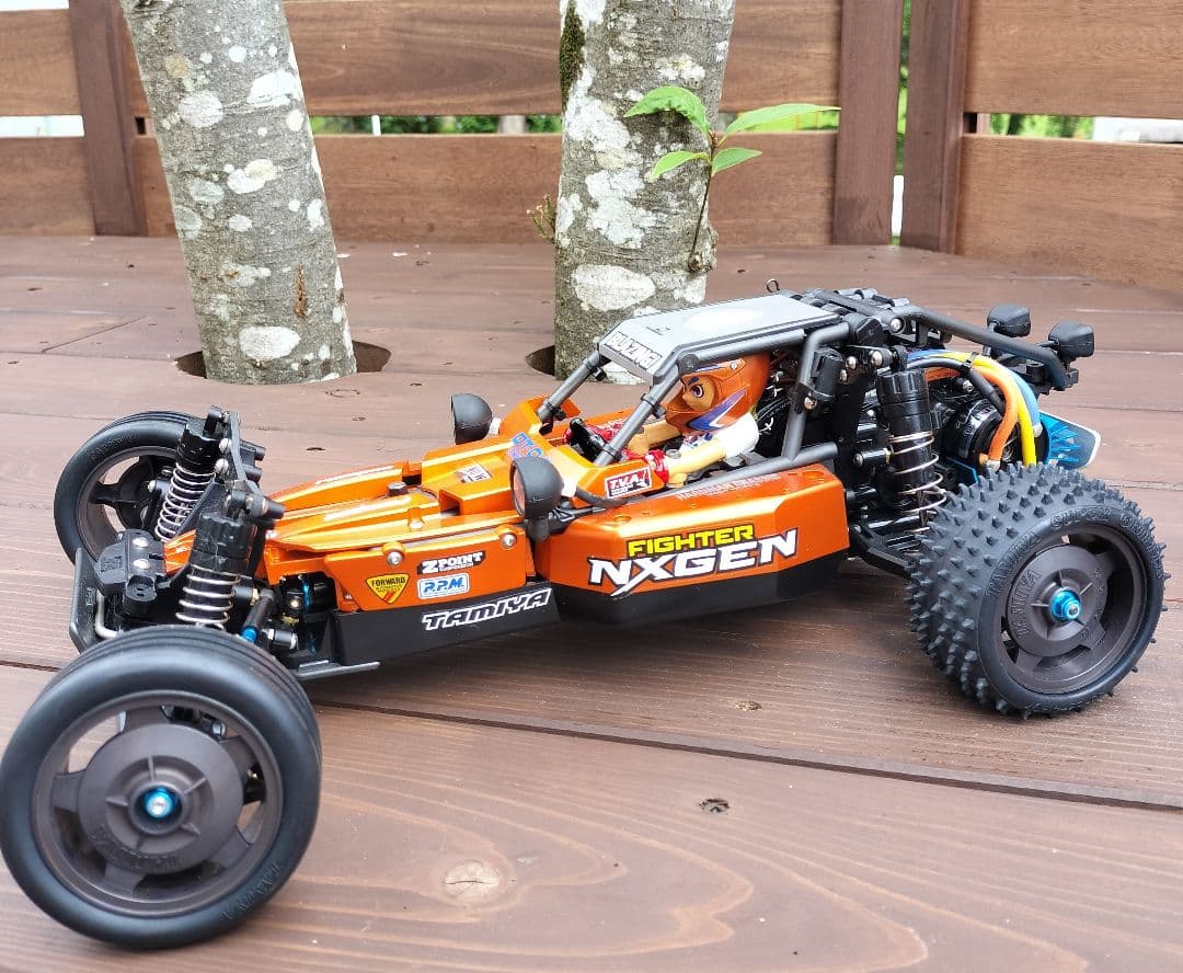 タミヤ　ファイターネクスジェン　未走行　　フルオプション　組立調整済アンプサーボ