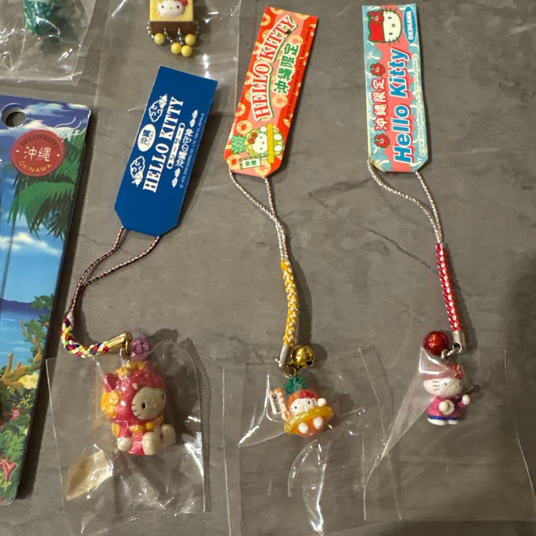 ご当地キティ　根付ストラップ　15点セット　レアあり