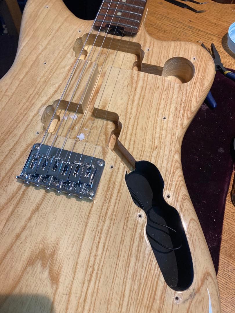 ☆最終値下　☆美品珍品☆杢目奇麗Grassroots製ジャズマスターに新機能搭載