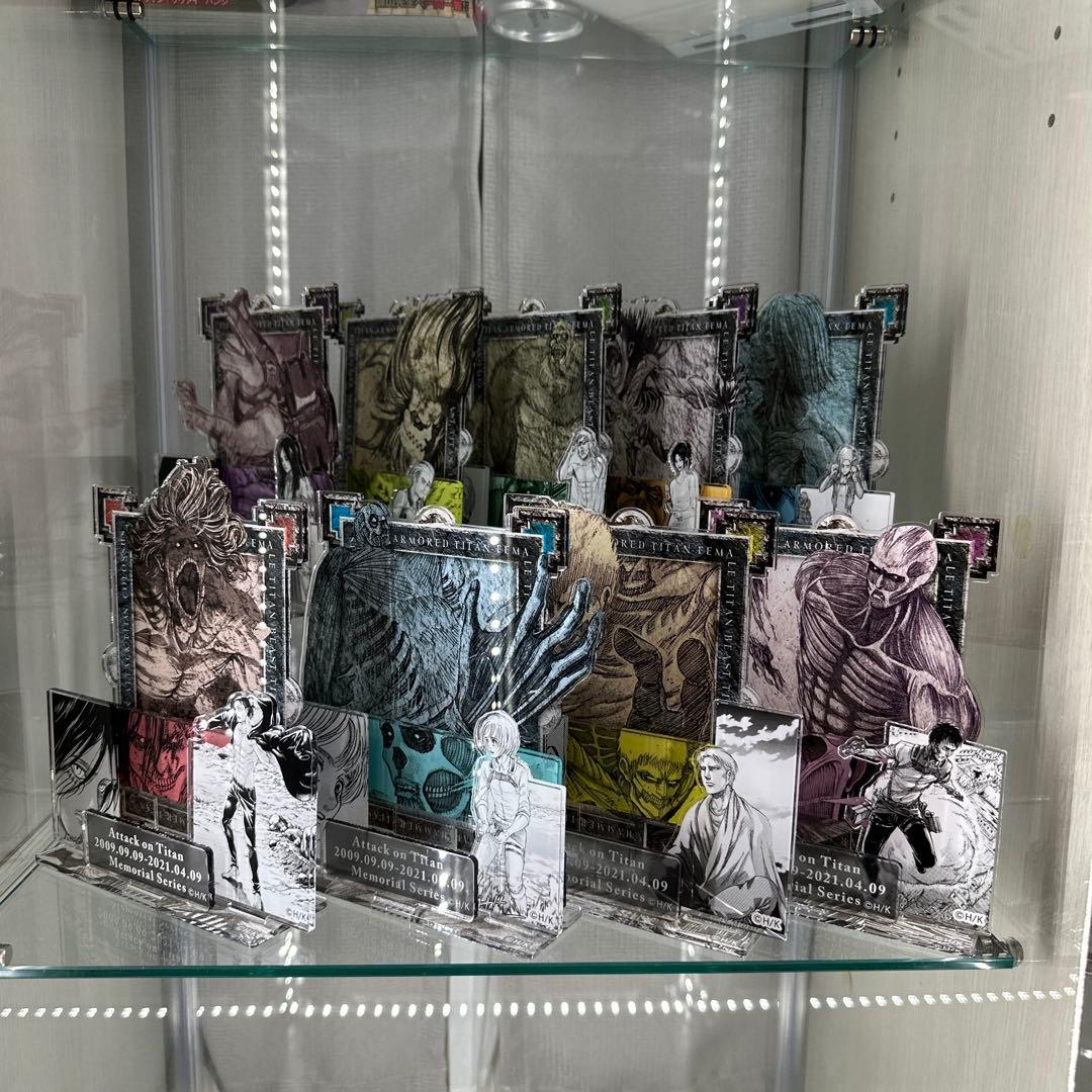 アニーク　進撃の巨人アクスタ9種セット