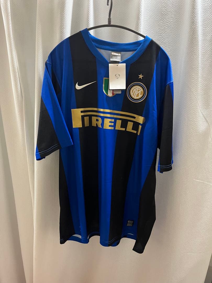 インテル ユニフォーム 優勝記念Nike シャツ L 17 CAMPIONI