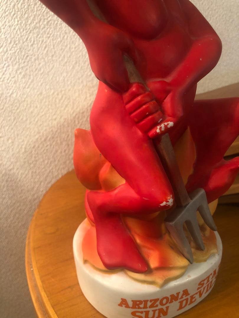 ビンテージ　デビル 悪魔　サンデビル　デカンタ　ミッドセンチュリー レッドデビル