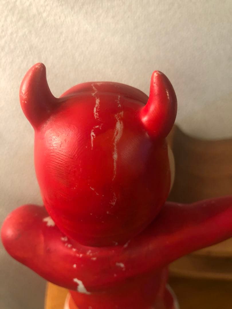 ビンテージ　デビル 悪魔　サンデビル　デカンタ　ミッドセンチュリー レッドデビル