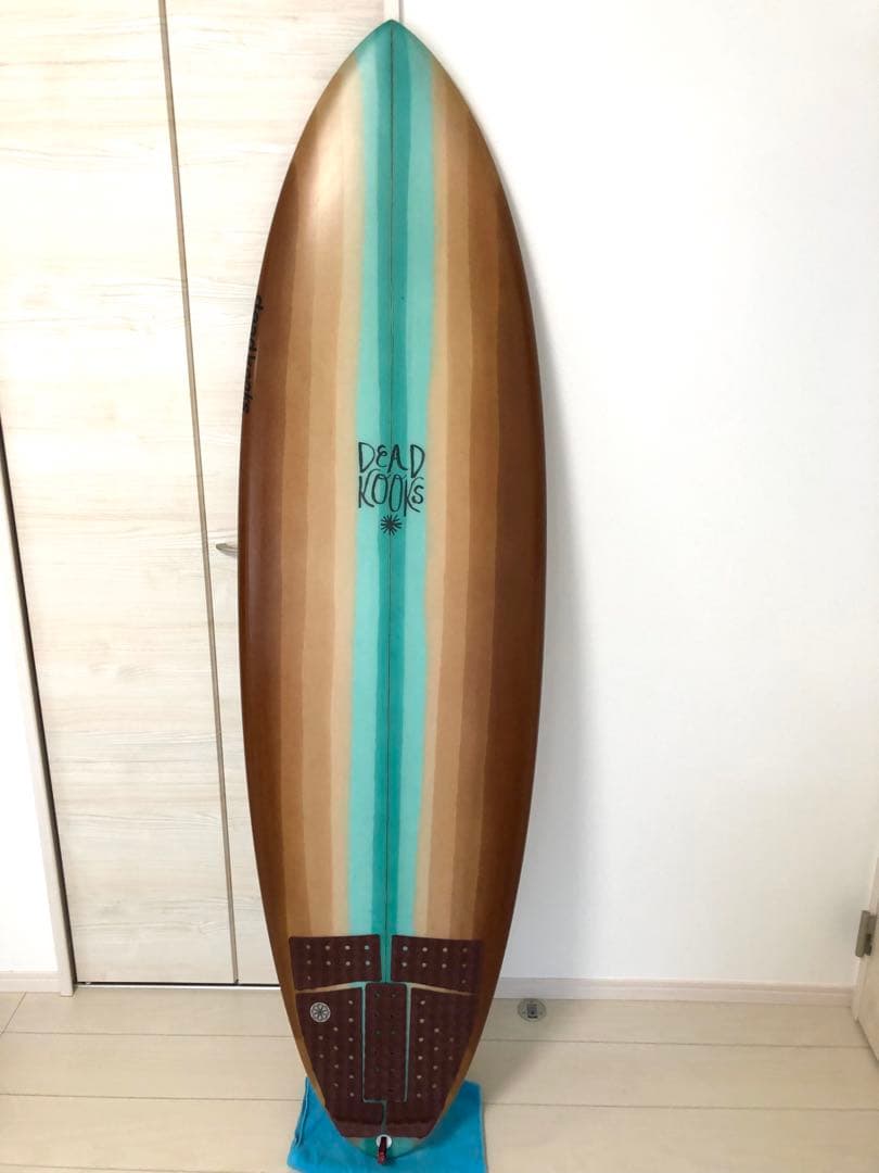 Deadkooks デットクークスサーフボード クラックド　エーゲ　6.2
