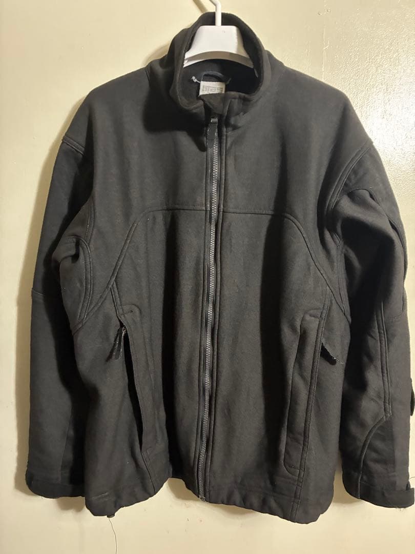 マッシフ/MASSIF エレメンツジャケットタクティカル、黒、サイズS