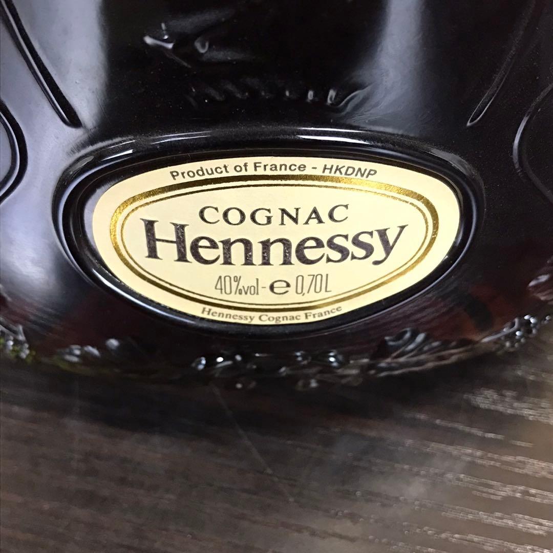 【匿名発送】HennessyヘネシーXO 金キャップ グリーンボトル　古酒