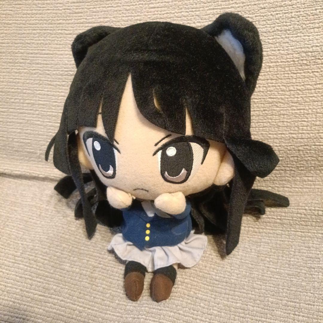 けいおん　まとめ売り　猫耳カチューシャ　ぬいぐるみ　中野梓　秋山澪　田井中律