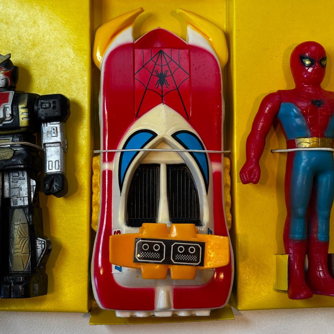 希少当時物 ポピー スパイダーマン オパルドン 1978年 東映 機動作戦セット